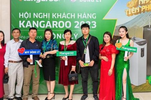 Kangaroo giới thiệu máy lọc nước hydrogen 2023 tại Hải Phòng