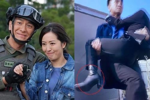 Sạn hài hước 'thay 3 đôi giày trong 5 giây' ở phim TVB