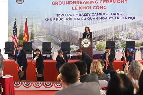 Khởi công xây dựng Đại sứ quán Hoa Kỳ tại Hà Nội