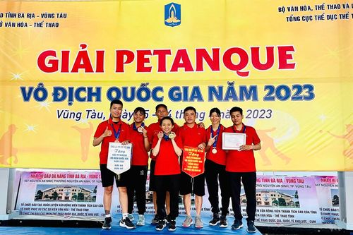 Vận động viên Bình Dương đoạt Huy chương Vàng tại Giải Bi sắt vô địch quốc gia 2023