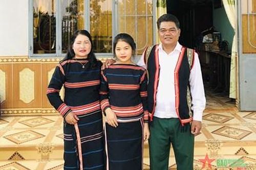 Hạnh phúc của Trung tá Rơ Mah Núp