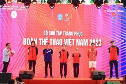 Ra mắt trang phục Đoàn thể thao Việt Nam 2023