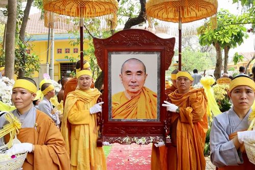 Đồng Nai: Lễ truy niệm và phụng tống kim quan Trưởng lão Hòa thượng Thích Giác Quang nhập bảo tháp