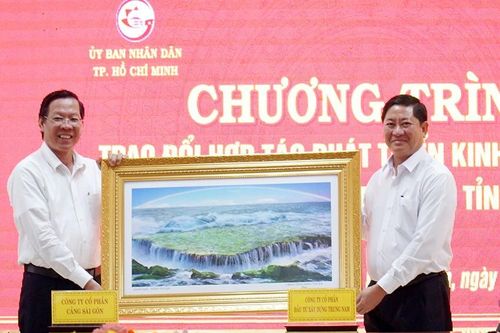 TP. Hồ Chí Minh hợp tác phát triển 5 lĩnh vực trọng yếu với Ninh Thuận