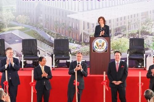 Khởi công công trình khu phức hợp Đại sứ quán Hoa Kỳ