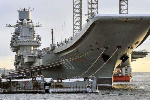 Chuyên gia Trung Quốc giúp Nga sửa chữa tàu sân bay Kuznetsov?