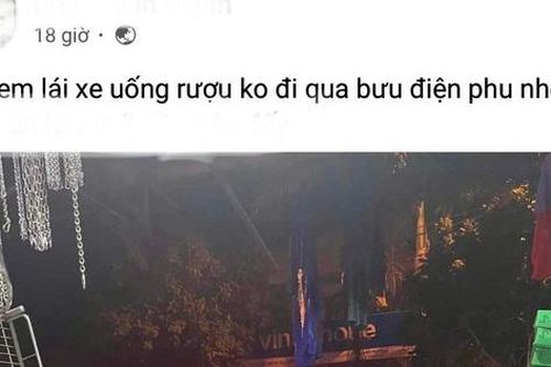 Hải Dương: Thông báo cho 'anh em lái xe uống rượu' tránh trốt CSGT lên Facebook, nam thanh niên bị phạt 7,5 triệu đồng