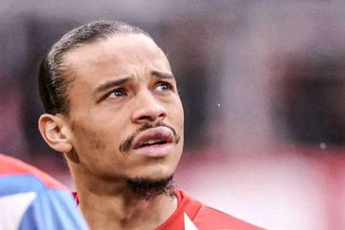 Leroy Sane lộ môi bầm tím sau cú đấm của Mane