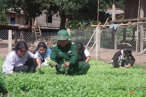 'Thực túc binh cường' ở Đồn Biên phòng Cồn Roàng