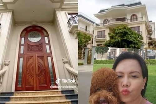 Cận cảnh biệt phủ hoành tráng hơn 200 tỷ của Việt Hương