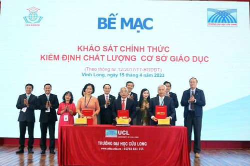 Hoàn thành khảo sát kiểm định chất lượng Trường ĐH Cửu Long