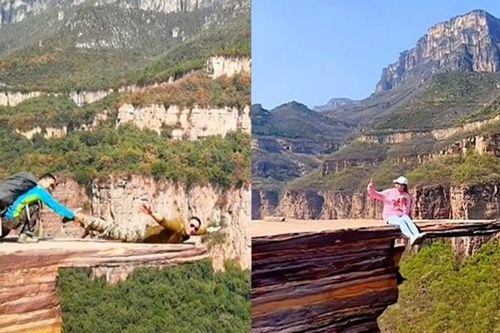 Vách đá 'tử thần' ở Trung Quốc bị phá hủy gây tranh cãi