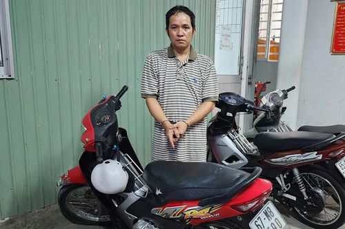 Công an phường Mỹ Thạnh bắt nóng nhiều đối tượng trộm môtô