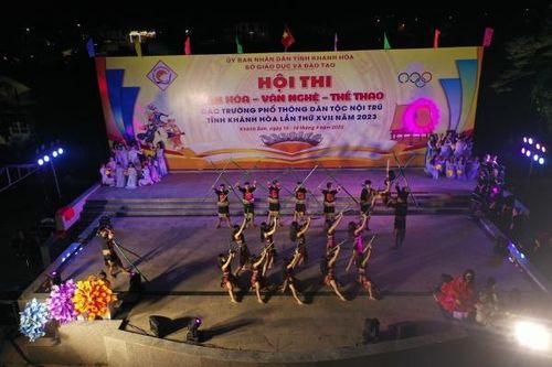 Khai mạc hội thi văn hóa, văn nghệ, thể thao các trường phổ thông dân tộc nội trú