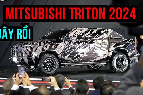 Xem trước thiết kế của Mitsubishi Triton thế hệ mới vừa ra mắt