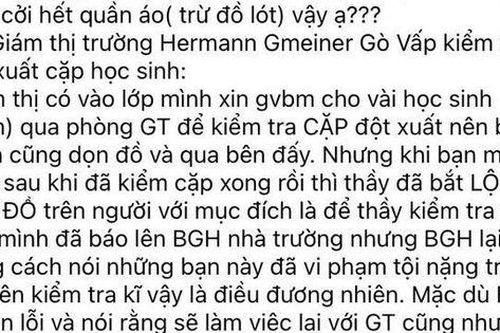 Giám thị yêu cầu cởi quần áo để tìm thuốc lá điện tử có thể bị xử lý thế nào?