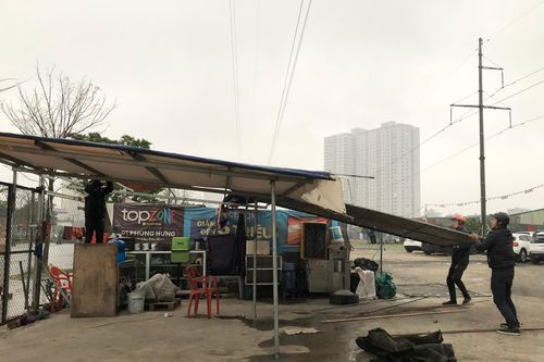 Quyết liệt xử lý điểm trông giữ phương tiện trái phép trên địa bàn huyện Thanh Trì