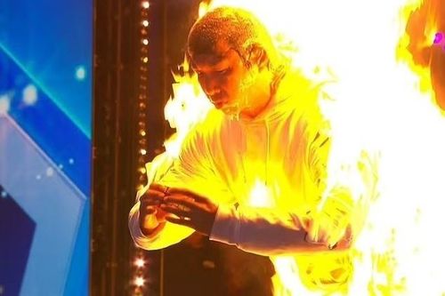 Tiết mục tự thiêu gây phẫn nộ ở Britain's Got Talent