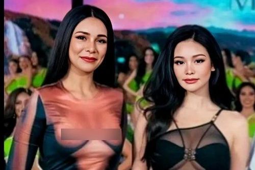 Bộ váy gây hiểu nhầm của Hoa hậu Thái Lan