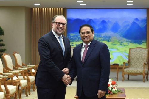 Thủ tướng Phạm Minh Chính tiếp Bộ trưởng Ngoại giao Cộng hòa Áo Alexander Schallenberg