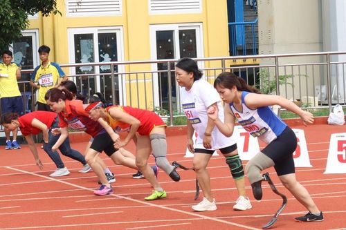 Khát vọng vươn lên của VĐV người khuyết tật