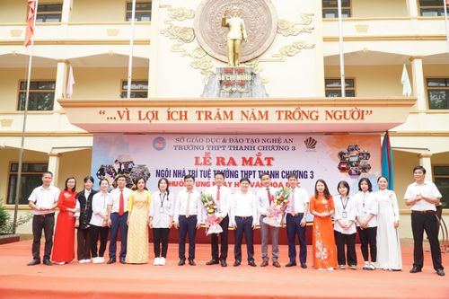 Không gian học tập mới lạ 'Ngôi nhà trí tuệ' tại Nghệ An