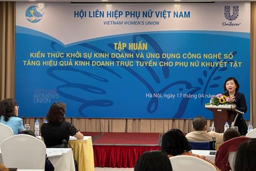 Chắp cánh cho phụ nữ khuyết tật khởi nghiệp sáng tạo