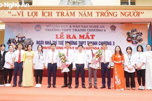 Nghệ An: Ra mắt ngôi nhà trí tuệ tại Trường THPT Thanh Chương 3