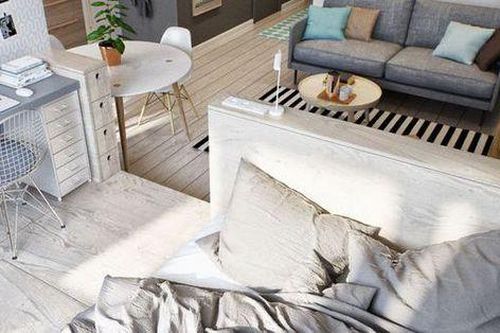 Tư vấn bố trí nội thất căn hộ 17m² hợp lý cho 2 người