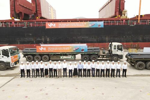 Thép VAS Nghi Sơn xuất sang Hợp chủng quốc Hoa Kỳ