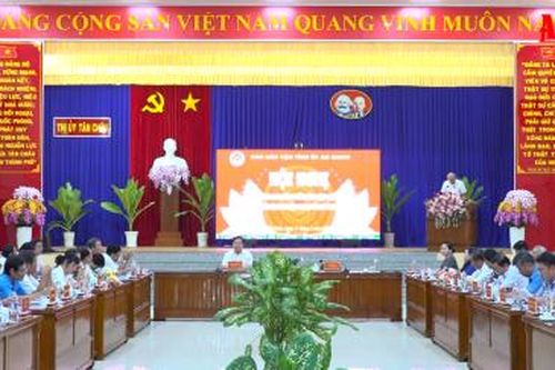 An Giang giao ban công tác dân vận quý I/2023