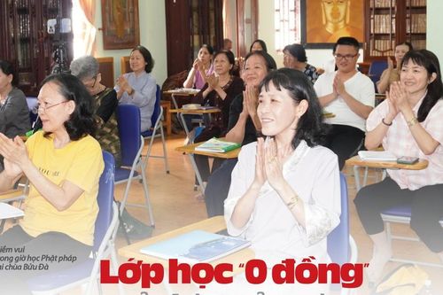 Lớp học '0 đồng' ở chùa Bửu Đà