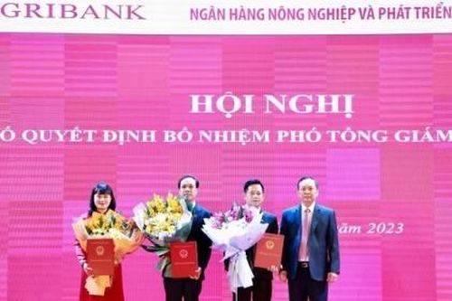 Agribank có 3 tân Phó tổng giám đốc