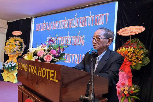 Ban Tuyên huấn Khu ủy Khu V: tổ chức gặp mặt truyền thống cán bộ Khu vực Miền Trung-Tây nguyên