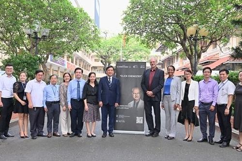 Chủ nhân giải Nobel Hóa học năm 2022 có buổi nói chuyện tại TP Hồ Chí Minh