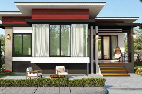 Những mẫu nhà mái bằng 1 tầng đẹp hút mắt