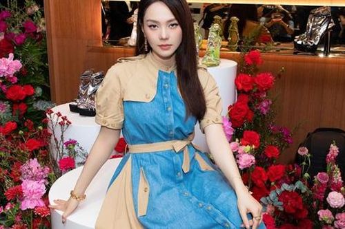 Vẻ ngoài khó tin của Minh Hằng sau khi mang thai: Vóc dáng mảnh dẻ, làn da trong veo