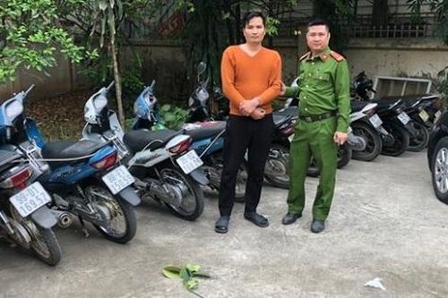Khởi tố đối tượng nghiện gây ra hơn chục vụ trộm xe máy