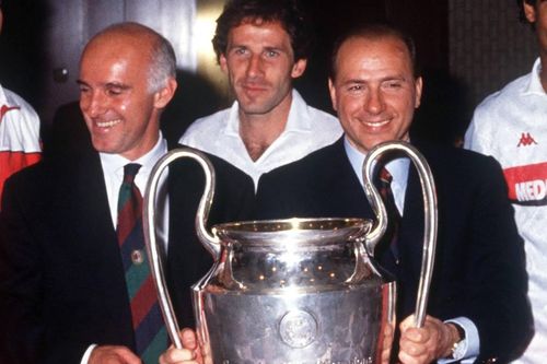 Sacchi, Berlusconi và đội tuyển Italy