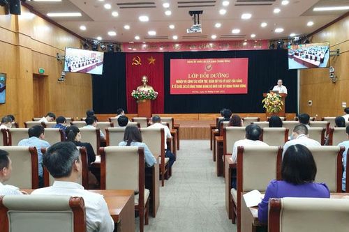 Bồi dưỡng nghiệp vụ kiểm tra, giám sát và kỷ luật của Đảng