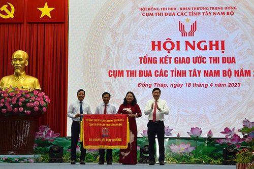 Cụm thi đua Tây Nam Bộ ký giao ước thi đua năm 2023