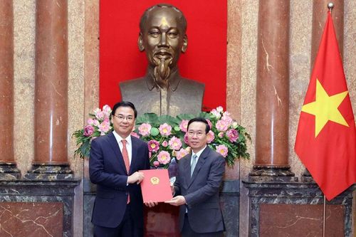 Chủ tịch nước trao Quyết định bổ nhiệm Đại sứ Việt Nam tại Nhật Bản