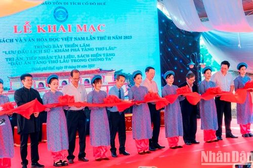 Ngày sách và văn hóa đọc Việt Nam lần thứ 2 tại Huế