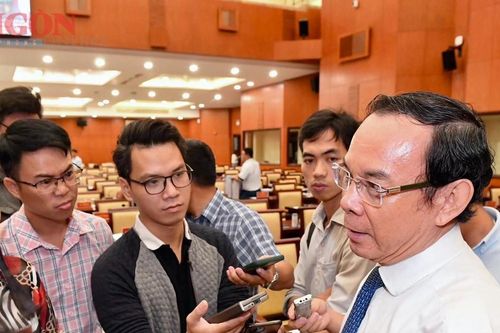 Đồng chí Nguyễn Văn Nên chia sẻ về việc Thành ủy TPHCM lập 13 tổ công tác kiểm tra, giám sát các dự án trọng điểm