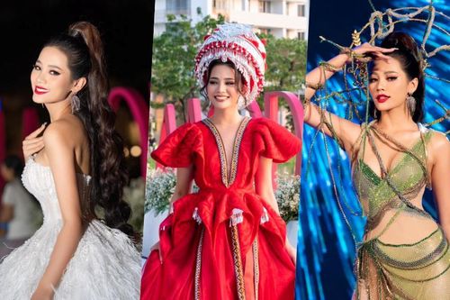 Hoa hậu Đinh Như Phương tỏa sáng trên sân khấu thời trang
