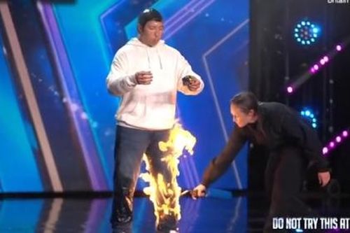 Tiết mục tự thiêu gây phẫn nộ ở Britain's Got Talent