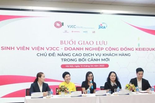 Hanel trao học bổng cho sinh viên xuất sắc của Viện phát triển nguồn nhân lực Việt Nam – Nhật Bản VJCC