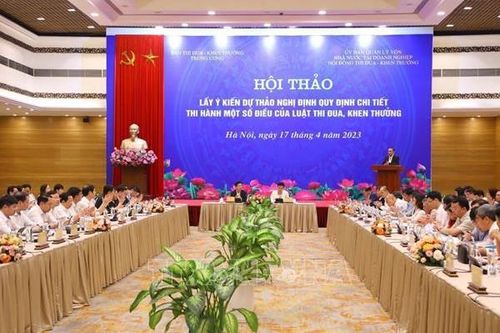 Nâng cao hiệu quả quản lý nhà nước về thi đua, khen thưởng