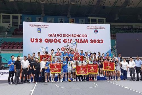 Bế mạc Giải vô địch Bóng rổ U23 quốc gia 2023