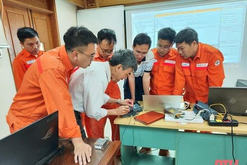 Tập huấn lập trình PLC, HMI (S7-1200) tại Nhà máy Thủy điện Trung Sơn